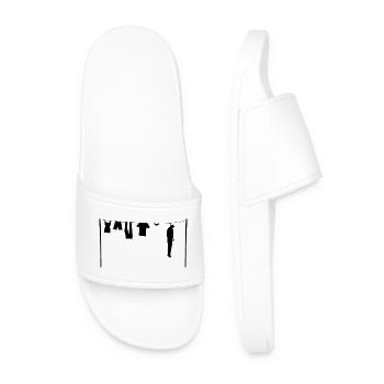 The Hanged Man - Men’s Pool Sliders - white - Front