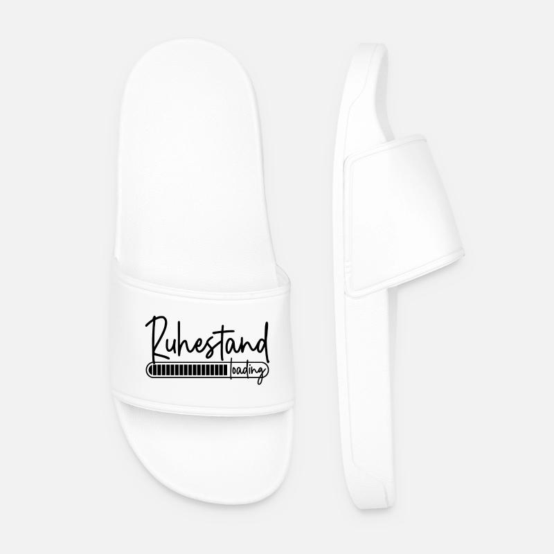 Ruhestand loading - Männer Badelatschen - Weiß