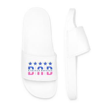 Papa Limited Edition - Männer Badelatschen - Weiß - Vorne