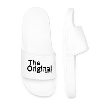 L’original Est. 2000 – Design parent amusant - Claquettes Homme - blanc - Devant