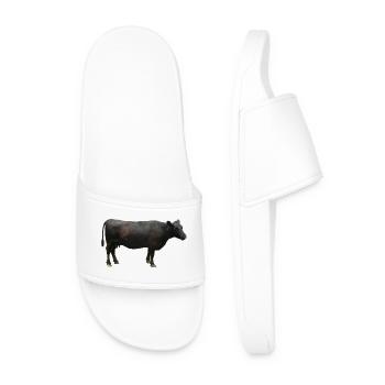 Beef black - Men’s Pool Sliders - white - Front