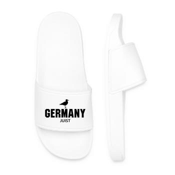 Juist GERMANY - Men’s Pool Sliders - white - Front