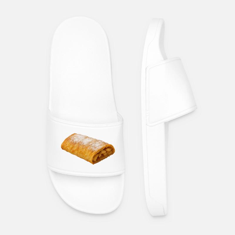 apfelstrudel - Männer Badelatschen - Weiß