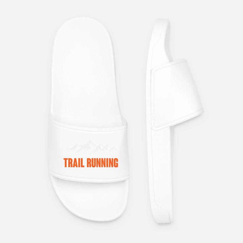Trailrunning - Männer Badelatschen - Weiß
