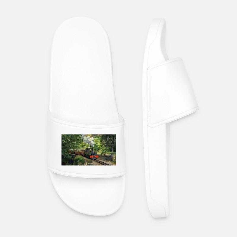 Ffestiniog Idyll - Männer Badelatschen - Weiß