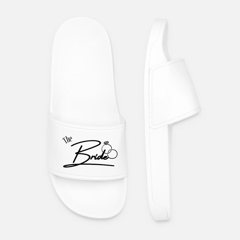 The Bride - Männer Badelatschen - Weiß