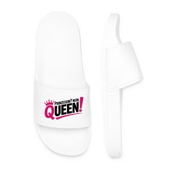 Queen instead of princess - Men’s Pool Sliders - white - Front