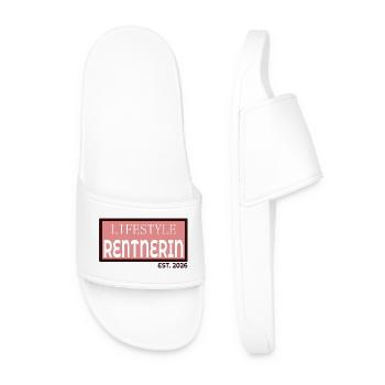 Retiree 2026 Lifestyle - Men’s Pool Sliders - white - Front