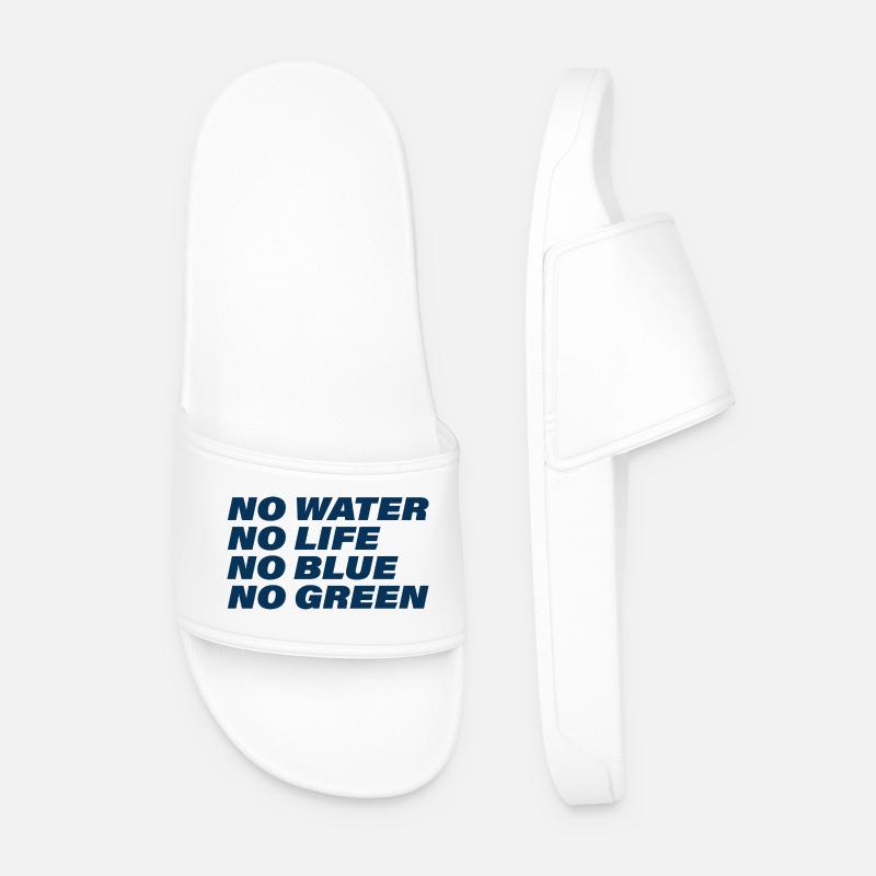 WATER - Männer Badelatschen - Weiß