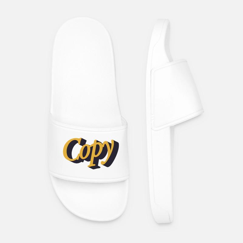 Copy - Männer Badelatschen - Weiß