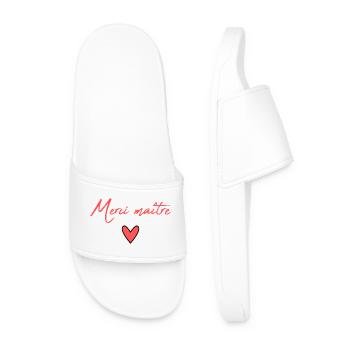 MAÎTRE. MAITRE. MERCI. MERCI MAÎTRE. MAITRE - Claquettes Homme - blanc - Devant