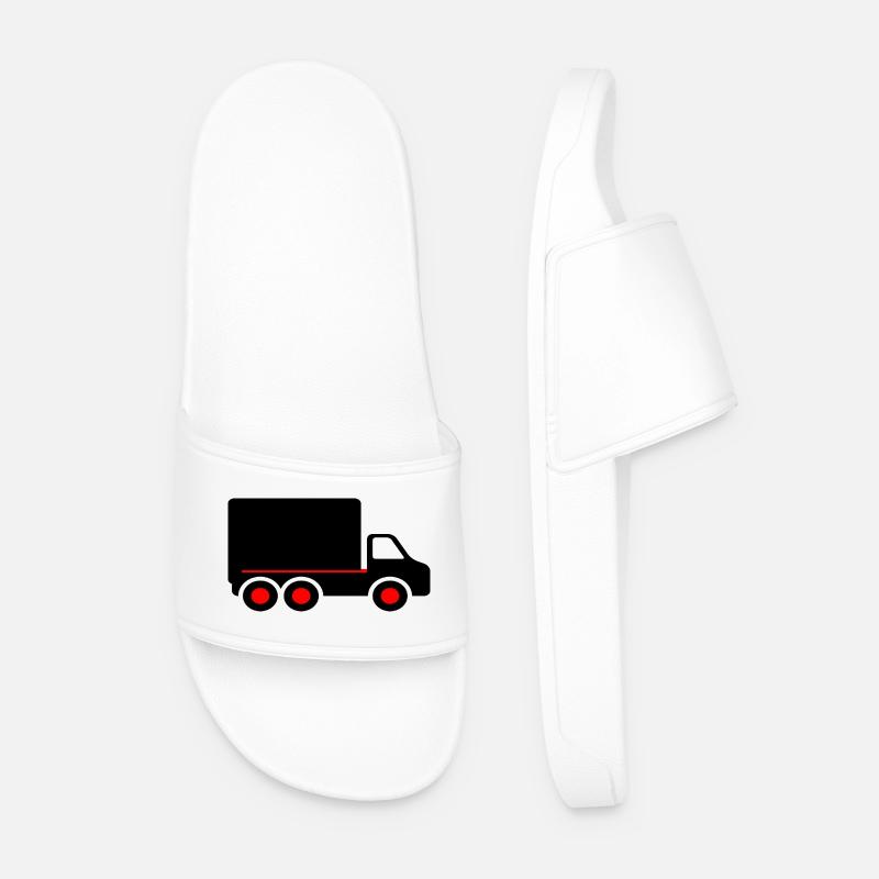 Truck - Männer Badelatschen - Weiß