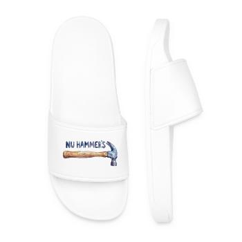 Marteau aquarelle - Le Marteau Nu - Claquettes Homme - blanc - Devant
