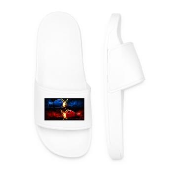  NA UDAR-ON STRIKE - Men’s Pool Sliders - white - Front