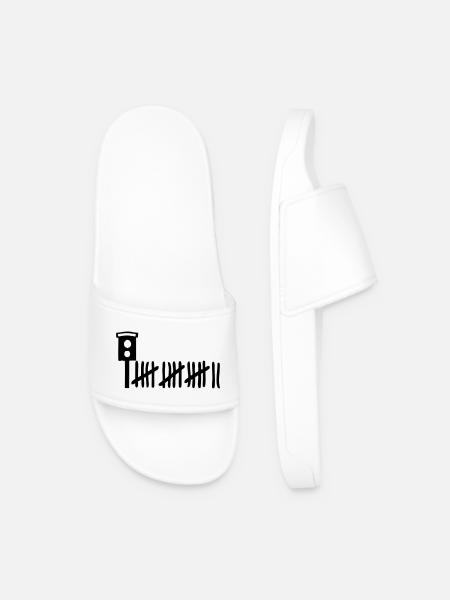 Radar killer - Men’s Pool Sliders - white