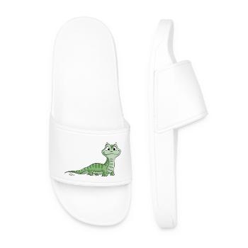 Lizard - Men’s Pool Sliders - white - Front