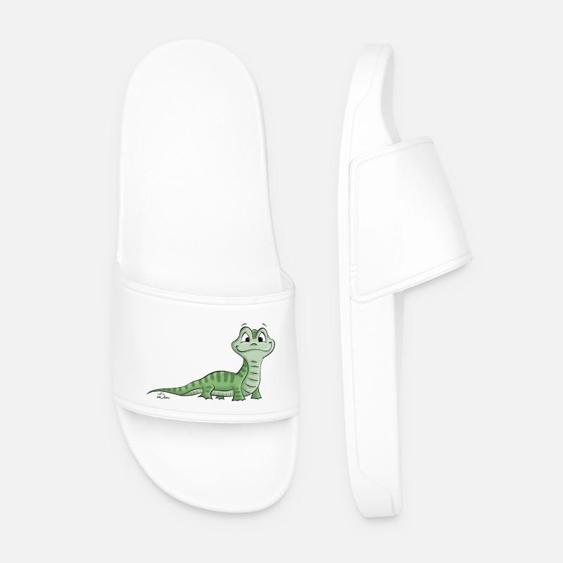 Lizard - Men’s Pool Sliders - white