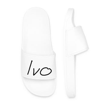 Ivo - Männer Badelatschen - Weiß - Vorne