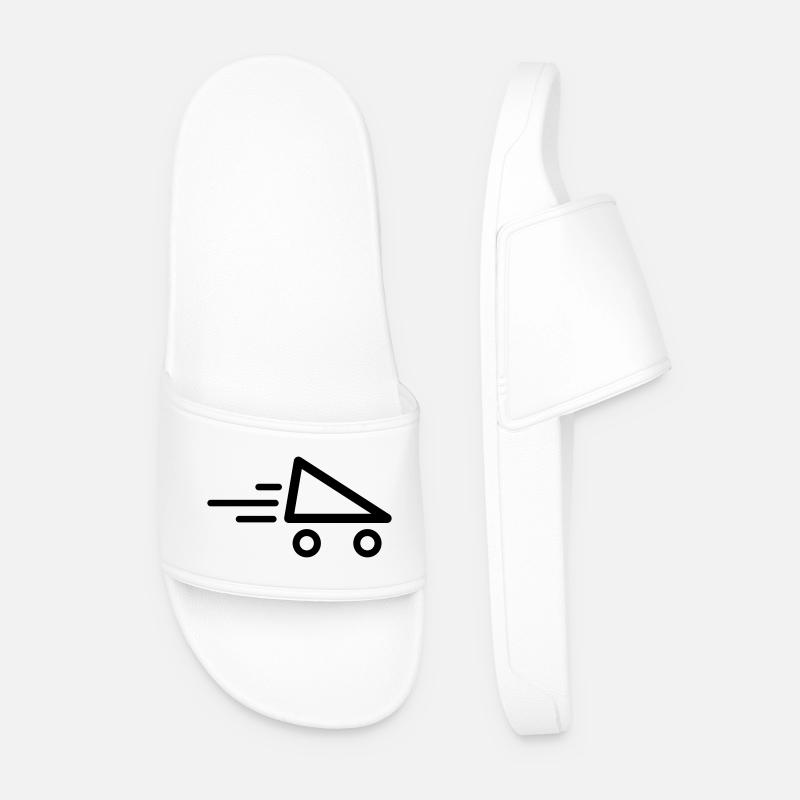 Speed Skate Rollerskate - Men’s Pool Sliders - white