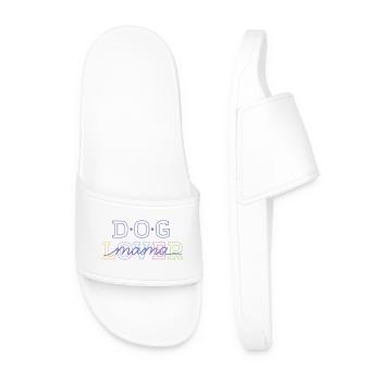 Amoureuse des chiens et maman - Claquettes Homme - blanc - Devant