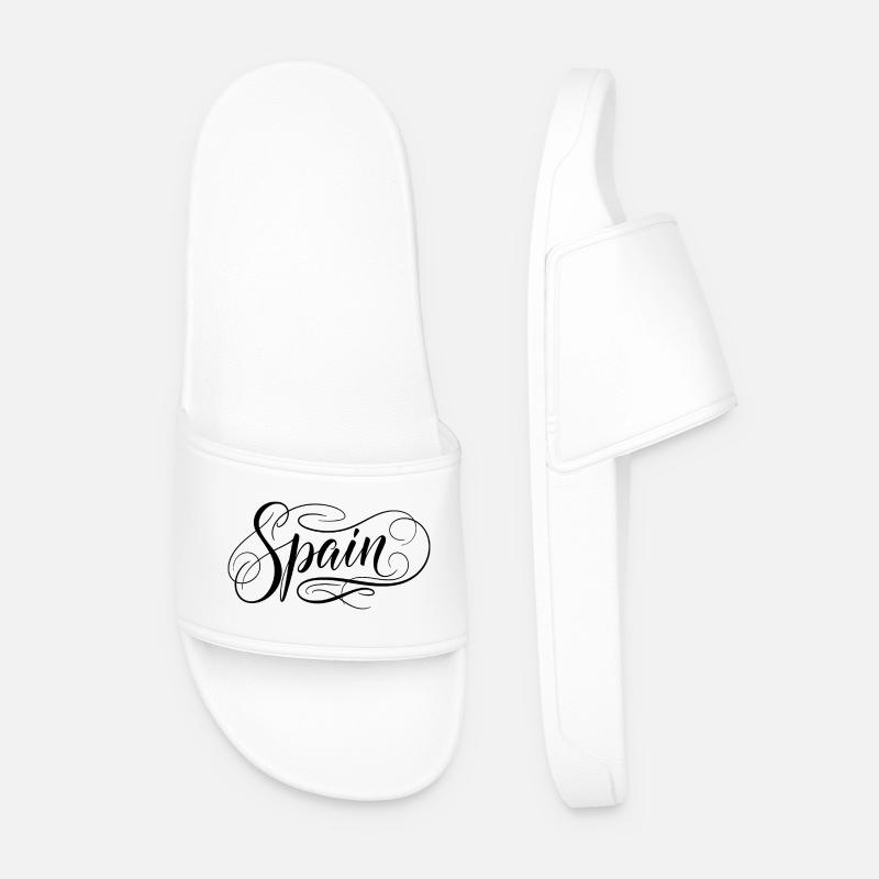 Spain - Männer Badelatschen - Weiß