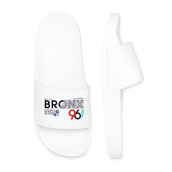 Design streetwear urbain du Bronx - Claquettes Homme - blanc - Devant
