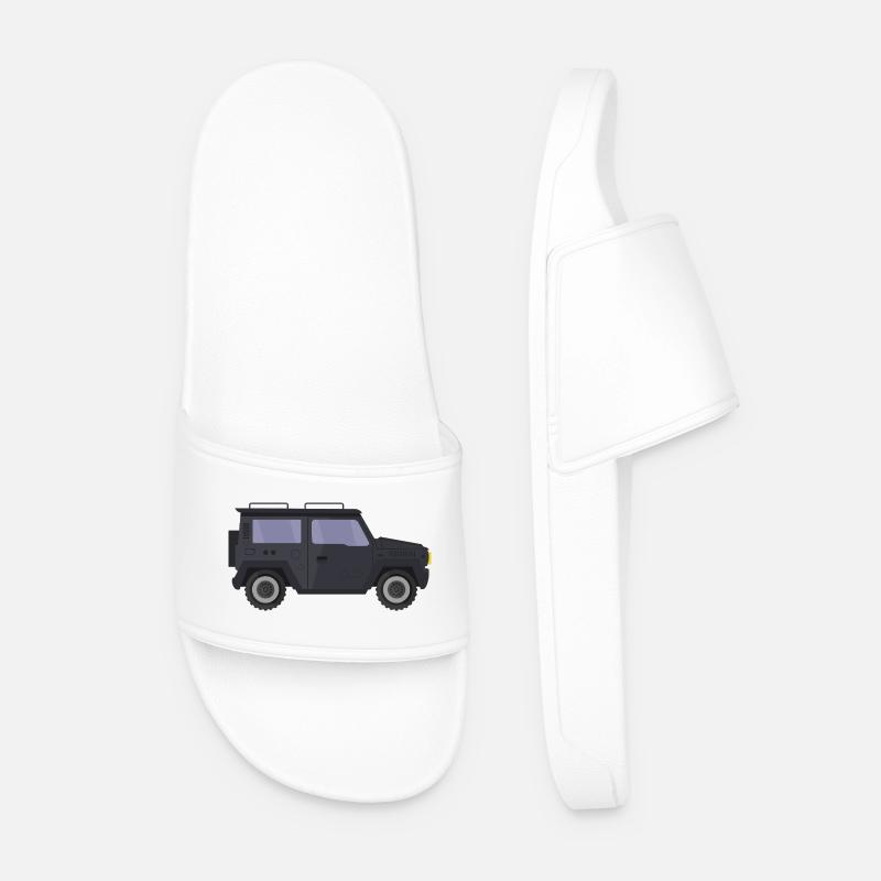 Jeep - Claquettes Homme - blanc