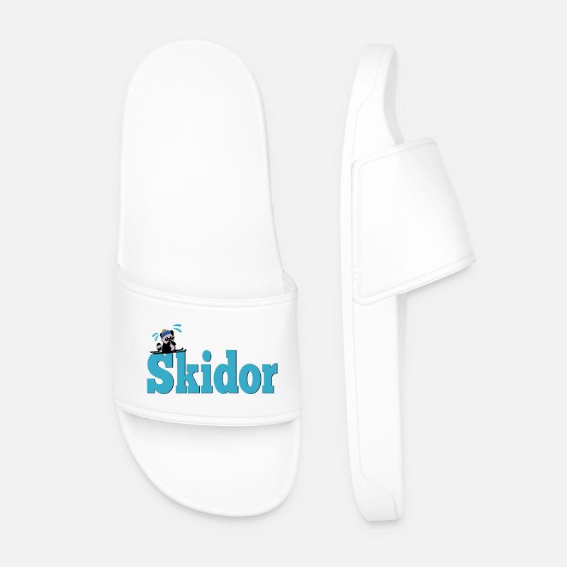 Ski - Männer Badelatschen - Weiß