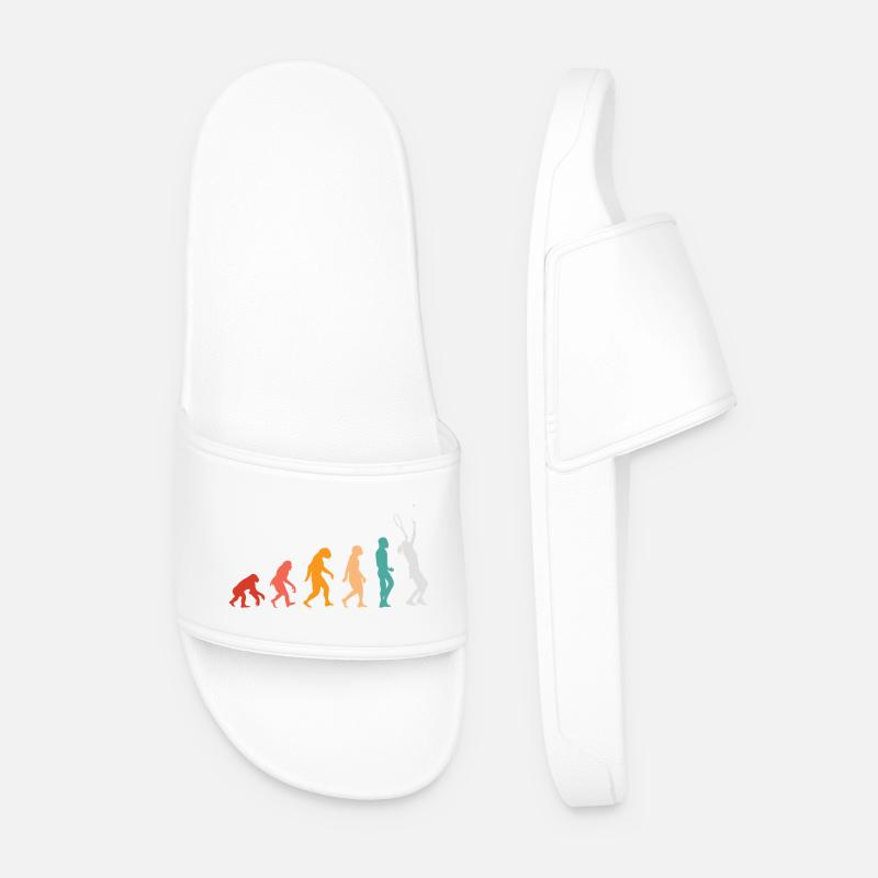 Tennis Evolution - Men’s Pool Sliders - white