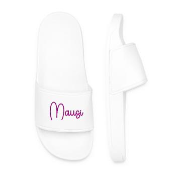 Mausi_2026 - Men’s Pool Sliders - white - Front