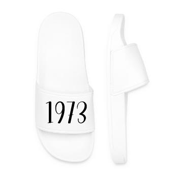 1973 - Men’s Pool Sliders - white - Front