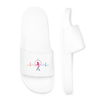 Anneau aérien Rythme de cœur Lyra Anneau aérien - Claquettes Homme - blanc - Devant