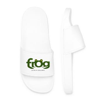 FROG – Jumping Straight to Conclusions - Men’s Pool Sliders - white - Front