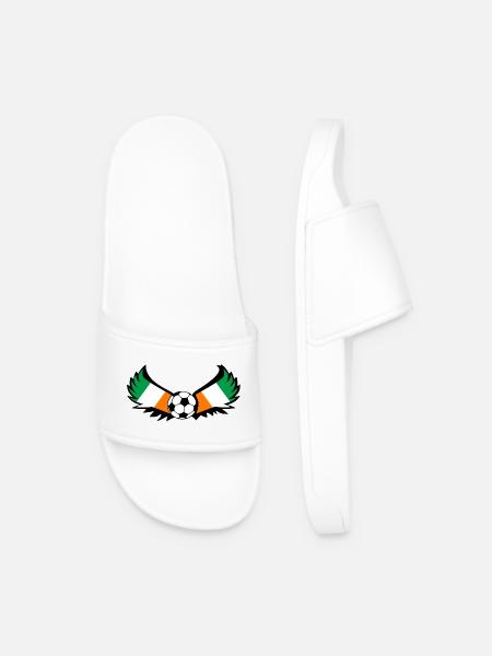 Soccer Ireland - Men’s Pool Sliders - white
