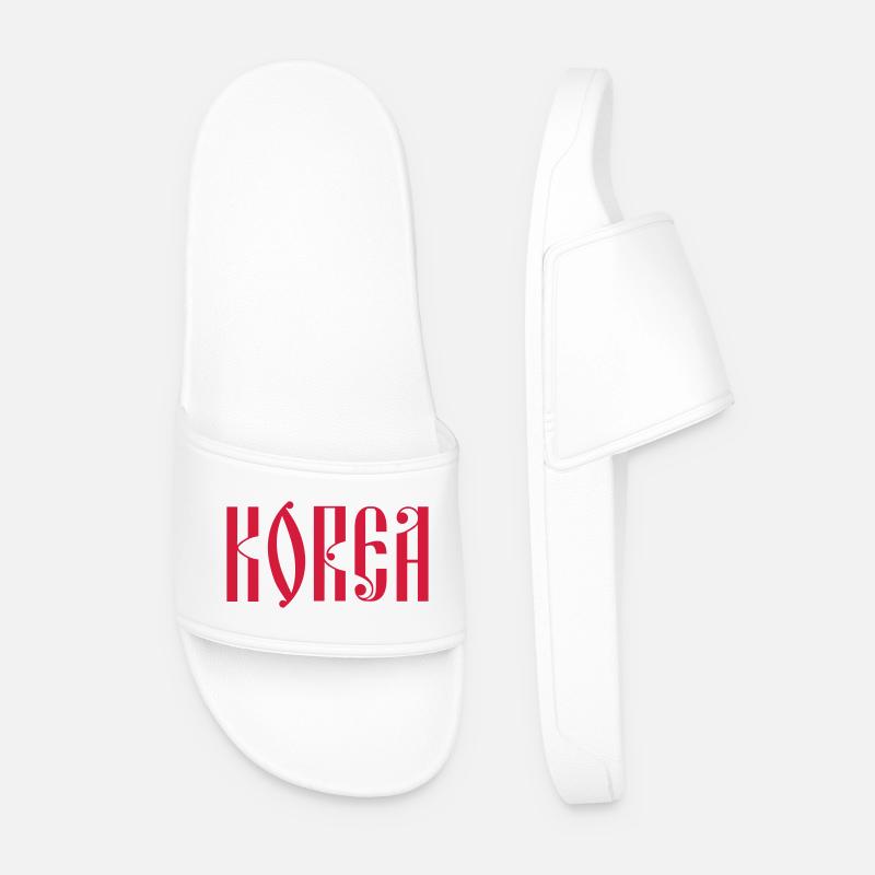 KOREA - Männer Badelatschen - Weiß