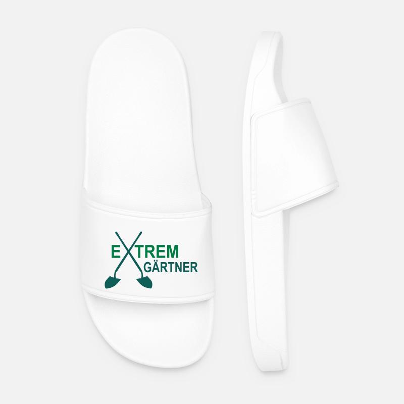 Gärtner - Männer Badelatschen - Weiß