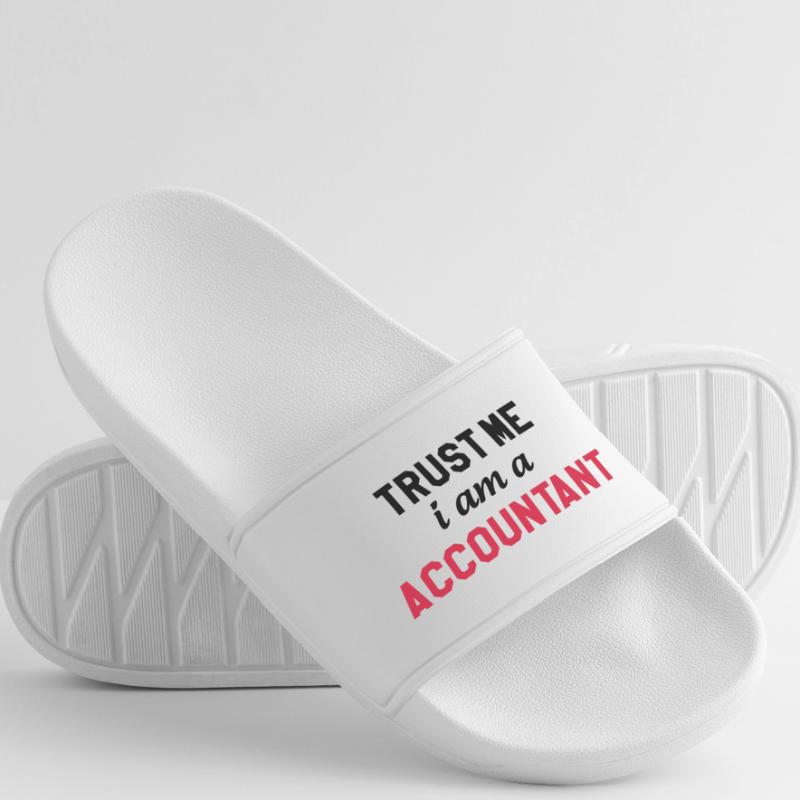 Accountant / Accounting / Comptable / Comptabilité Men’s Pool Sliders