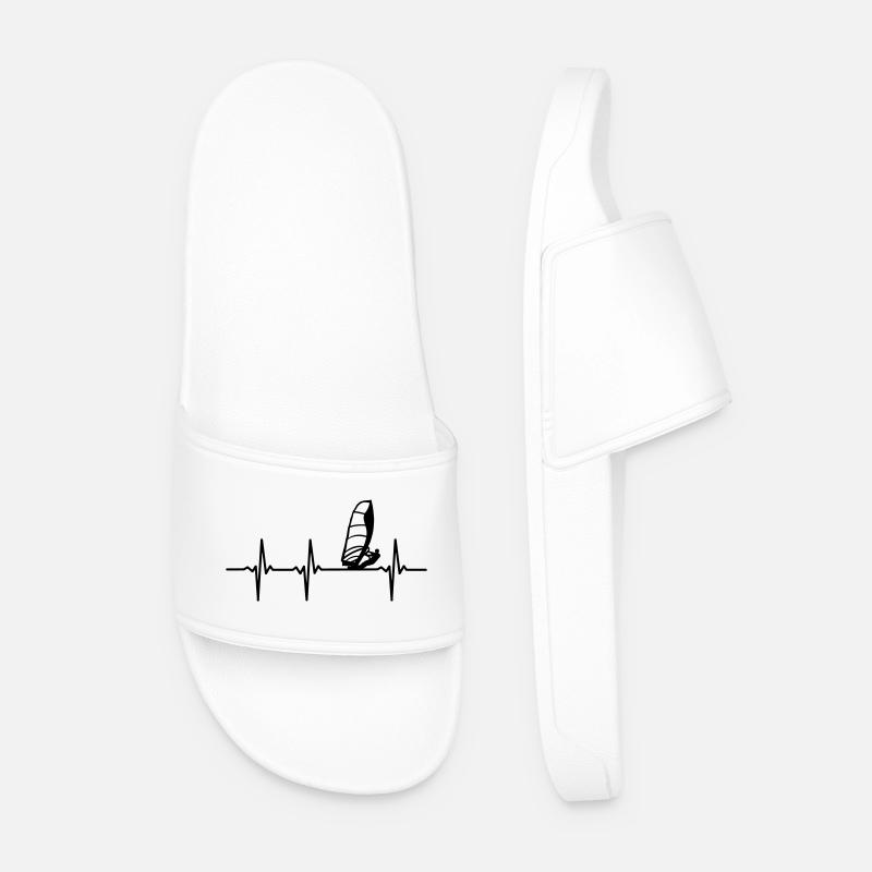 Windsurfers ECG - Men’s Pool Sliders - white