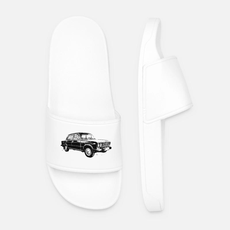 Lada Riva - Men’s Pool Sliders - white
