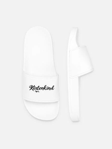 Küstenkind - Männer Badelatschen - Weiß