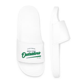Scénario vintage de New York Outsiders - Claquettes Homme - blanc - Devant