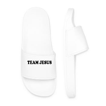 Team jesus - Claquettes Homme - blanc - Devant