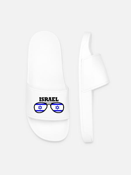 Israel - Men’s Pool Sliders - white