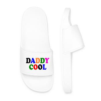 Daddy cool - Men’s Pool Sliders - white - Front