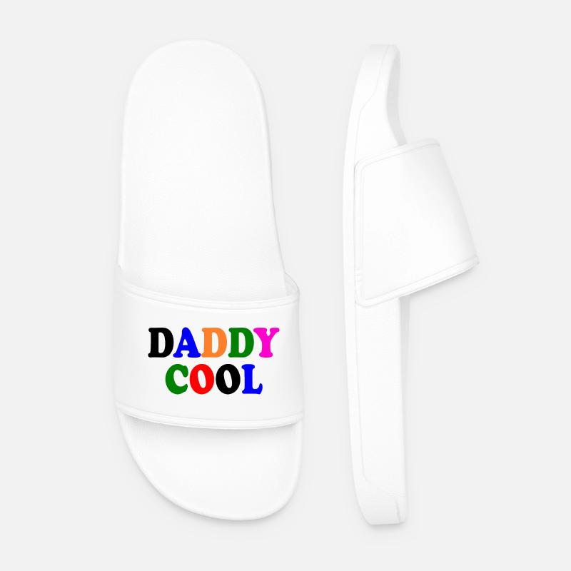 Daddy cool - Männer Badelatschen - Weiß