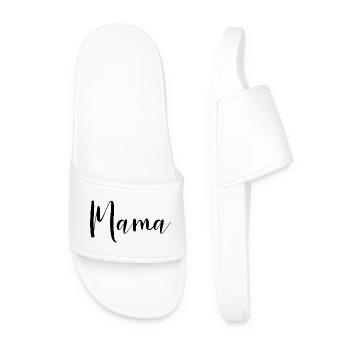 Mom design for all mothers - Men’s Pool Sliders - white - Front