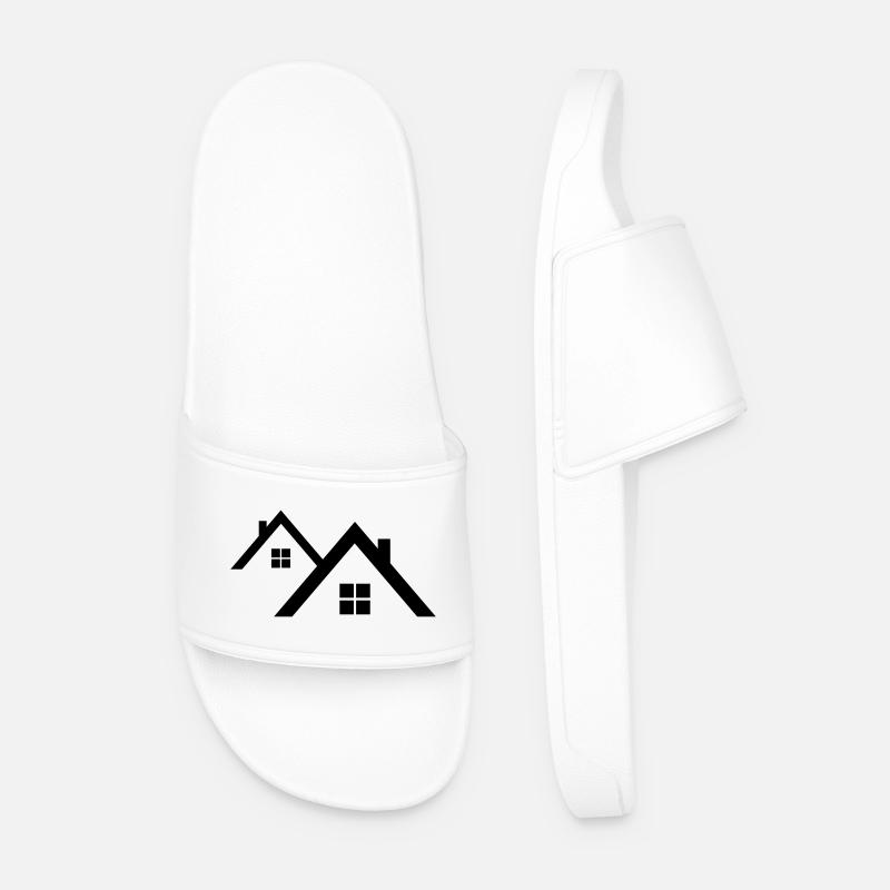 Toit - Claquettes Homme - blanc