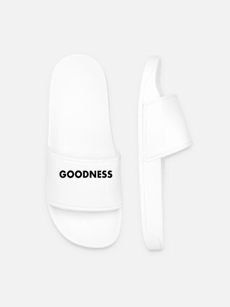 goodness - Männer Badelatschen - Weiß