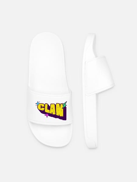 Clan - Claquettes Homme - blanc