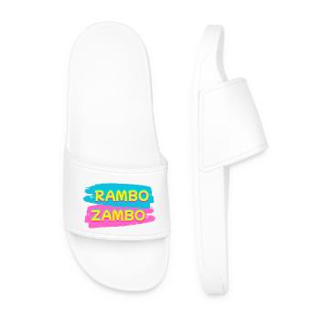 RAMBO ZAMBO - Claquettes Homme - blanc - Devant